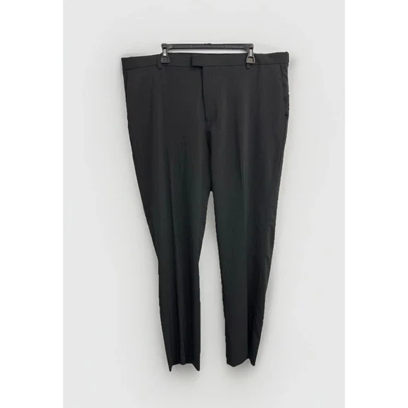 Van Heusen Flex Men's 40X32 Black Pants Comfort Stretch Slim Fit - Picture 1 of 6